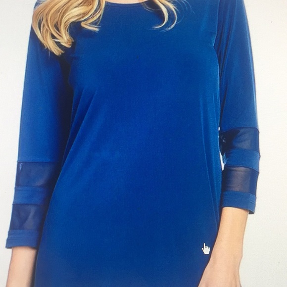 MADE in USA LARGE Stretch Mesh Dress - Picture 4 of 7